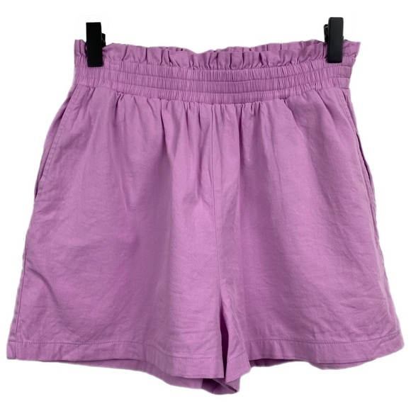 Nwot | BP. Paperbag Waist Twill Shorts Size Small - Picture 2 of 5